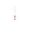 Bureta certificada llave PTFE PYREX de 10ml. Modelo 2105-10