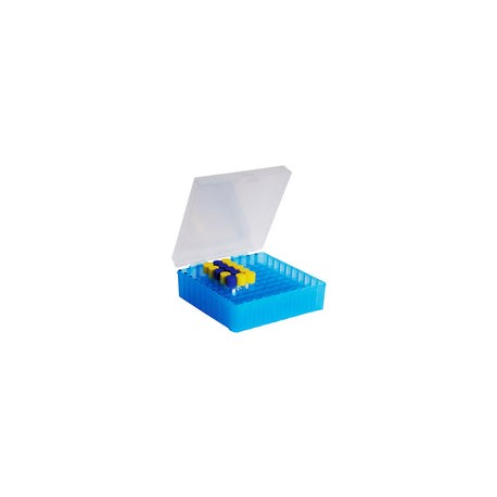Caja para almacenamiento de criotubos 2 ml. Modelo CRM-1064-2