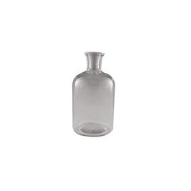 Frasco boca angosta 250ml ambar. Modelo 1402-250