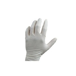 Guante de látex texturizado chico. Modelo AMB3029CH
