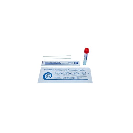 Hisopo para toma de muestra con medio de preservación inactivado. Modelo 19-1302D