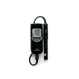 Medidor multiparámetro pH/CE/TDS/°C rango alto portátil. Modelo HI991301