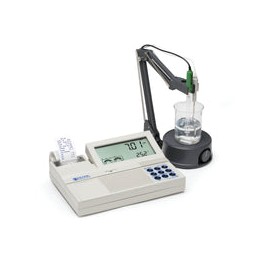 Medidor profesional de pH/mV de mesa con impresora integrada. Modelo HI122-01