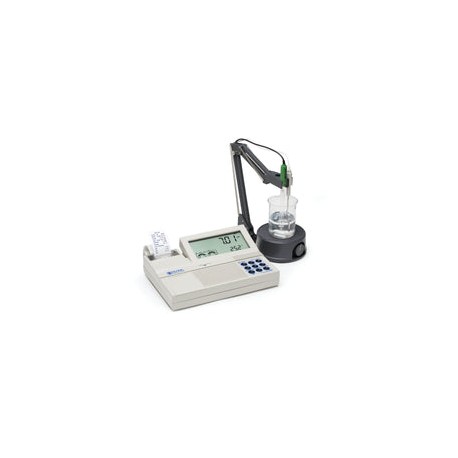 Medidor profesional de pH/mV de mesa con impresora integrada. Modelo HI122-01