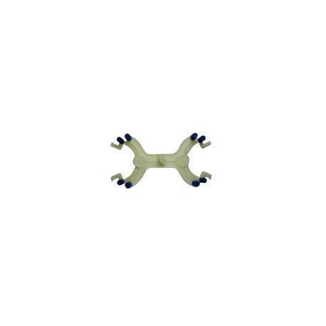 Pinza doble para bureta. Modelo CVQ-0128