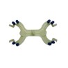 Pinza doble para bureta. Modelo CVQ-0128