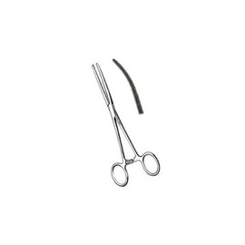 Pinza Rochester Pean curva de 16cm. Modelo HE5-27