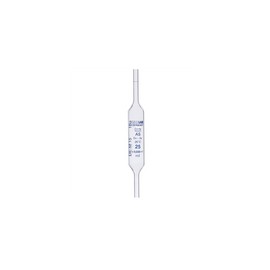 Pipeta Volumétrica Clase AS de 1 ml. Modelo. 021.05.001