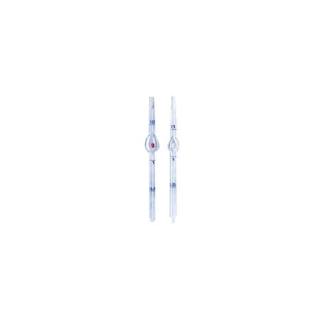 Pipeta de Thoma para glóbulos blancos. Modelo 3202000